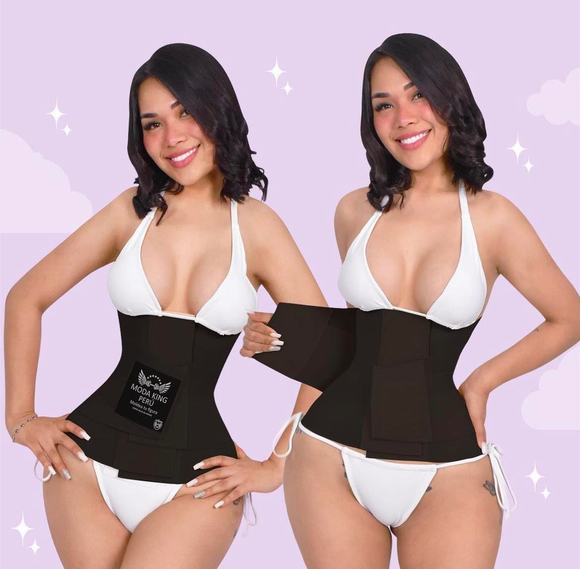Corset Satin Full Body Shaper Women'S Tummy Control One-Piece