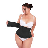 Moda King Peru Invisible Tape Hourglass Wrap Bandage Adjust your Waist Trainer Wraps Belly Body Shaper Compression Wrap Gym Accessories Black
