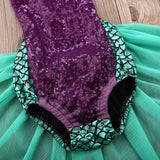 Mermaid Sequin Bodysuit With Matching Bow - © 2019, Life Is'Bella / NEYSOUTH LLC.
