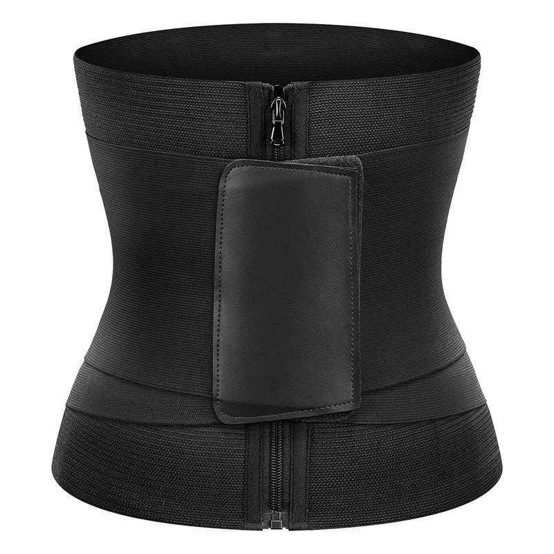 Hourglass Girdle Hourglass Belt Waist Trainer Girdle Strap Body Shaper  Women Corset size XXXL Color Black