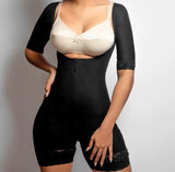 Postpartum Shapewear Girdle for Women Post Operative, One Piece Girdle with Sleeves Reductoras