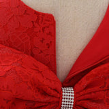 Red Baby Girl Lace Dress - © 2019, Life Is'Bella / NEYSOUTH LLC.