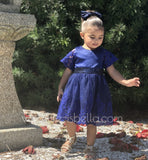 Toddler Kids Fancy Blue Dress - © 2019, Life Is'Bella / NEYSOUTH LLC.