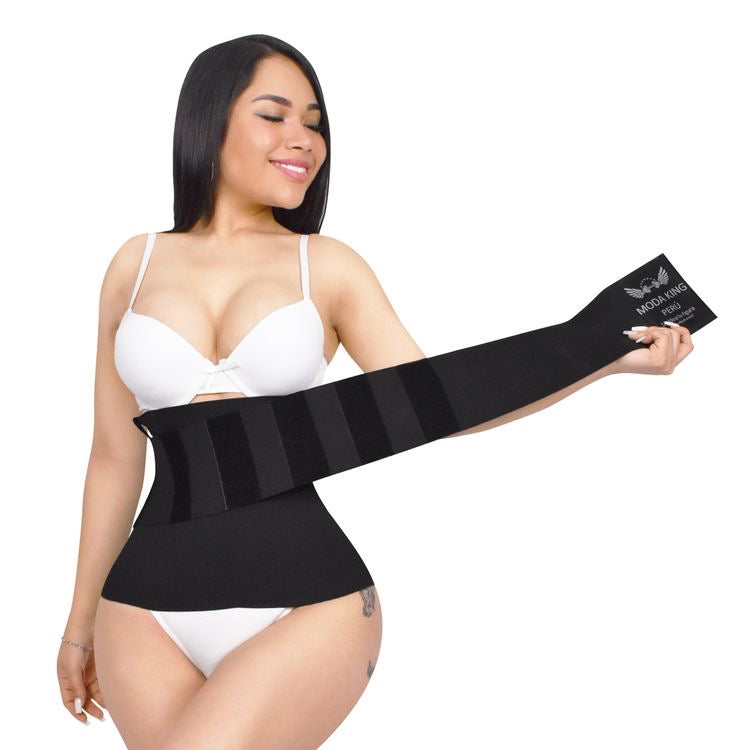 Waist Trainer for Women Under Clothes Corset Waist Trainer Wrap Invisible  Wraps for Stomach Free Size Black