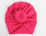 Baby Girl Headbands and Bows - Baby Hair Accessories Baby Girl Turban Flower Head Wrap Adjustable Hat Cotton Cap.