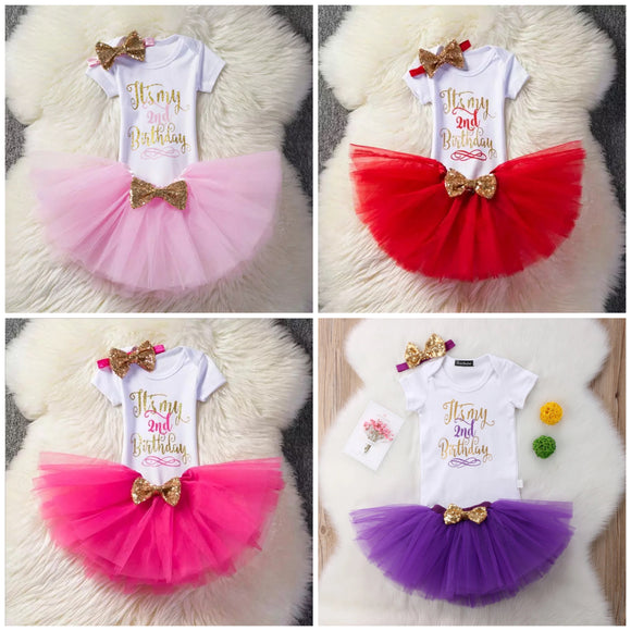 Second Birthday Outfit  - 3 Pcs. - © 2019, Life Is'Bella / NEYSOUTH LLC.