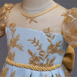 Elegant Lace Embroidery Girl's Dress - © 2019, Life Is'Bella / NEYSOUTH LLC.